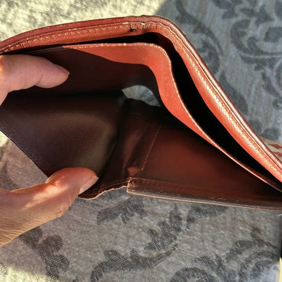 Louis Vuitton Mini Lin Pink Denim Wallet - Picture 10 of 17